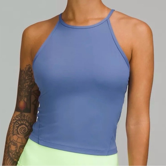 lululemon athletica Tops - Lululemon Lightweight High-Neck Yoga Tank Top